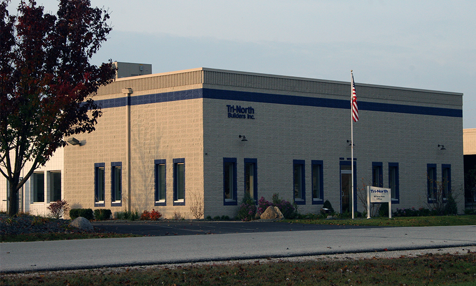 The Milwaukee branch of Tri-North opened in this industrial office building in 1996.